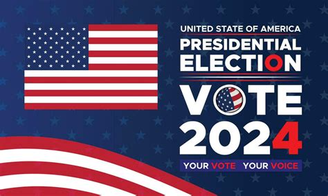 Vote 2024. Presidential election day in united states. Election 2024 ...