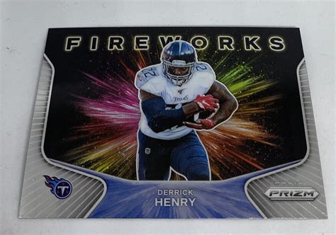 Panini Prizm Fireworks Derrick Henry For Sale Online Ebay