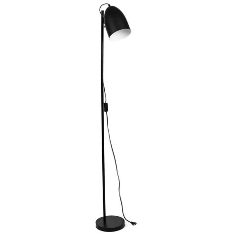 Lampa PODŁOGOWA stojąca NOCNA do czytania E27 LOFT LX 17510 BLACK