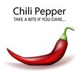 Red Hot Chili Pepper Realistic D Royalty Free Vector Image