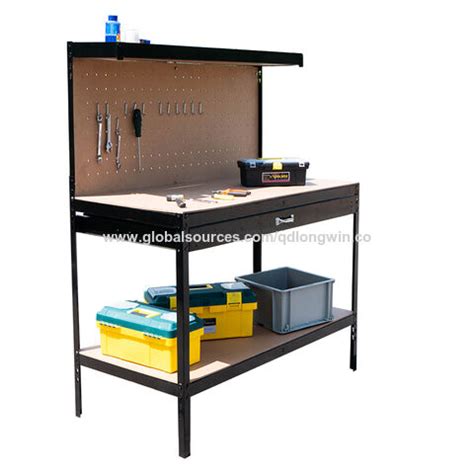 Steel Storage Garage Industrial Strong Workbench With Drawer Expore