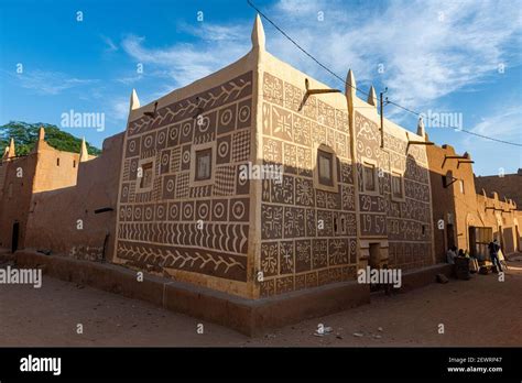 house  agadez  res stock photography  images alamy