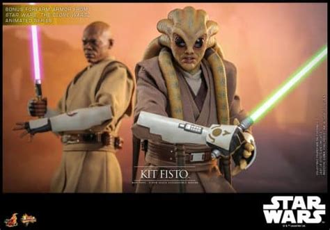 Hot Toys Kit Fisto Sixth Scale Figure Star Wars Limited Collectible Comic Concepts