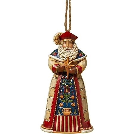 Amazon Enesco Jim Shore Heartwood Creek Santa With Cardinals