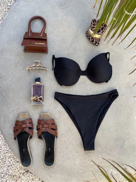 BIKINI WOMAN BLACK DÓŁ Ubrania obuwie oraz dodatki dla kobiet