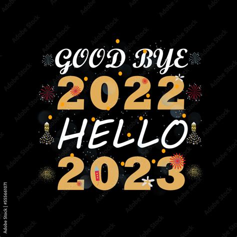 Happy New Year T-Shirt design. Happy New Year 2023 T-Shirt template ...