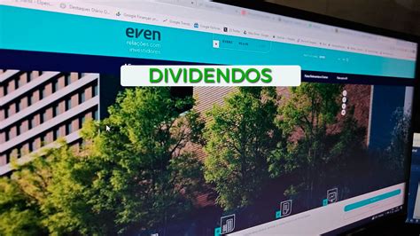 Ações da Even EVEN3 sobem mais de 6 após empresa anunciar dividendos