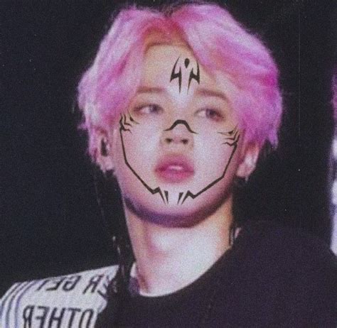 Bts Jimin Pink Hair Jujutsu Kaisen Sakuno Hot Cute Boyfriend Material Wallpaper Edit Aesthetic
