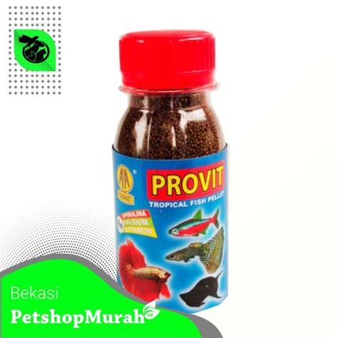 Makanan Ikan Kecil Akari Provit Pakan Fish Food Micro 50 Gram Lazada