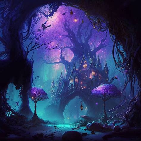 Magic Forest by wonderlandartworks on DeviantArt