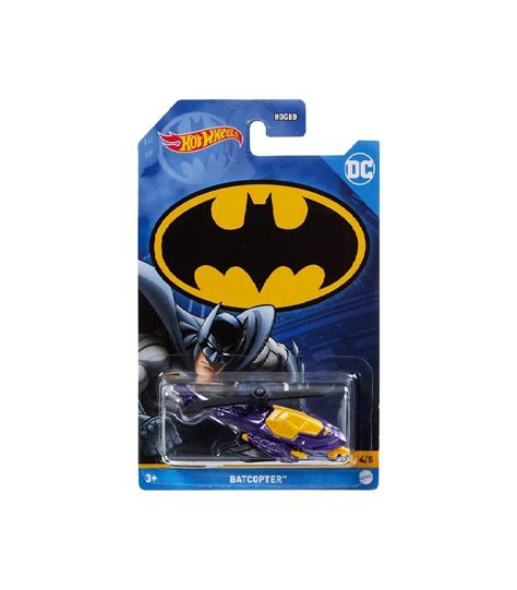 Hot Wheels Coches Surtidos Batman Unidad Varios Modelos De Mattel Juguetes Panre