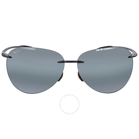 Maui Jim Sugar Beach Nuetral Grey Oval Unisex Sunglasses