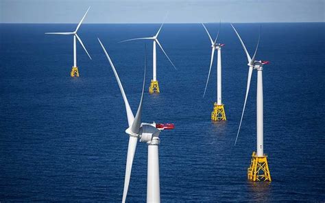 First Us Offshore Wind Farm Opens Off Rhode Islands Coast With Ge Turbines Twice As Tall As The