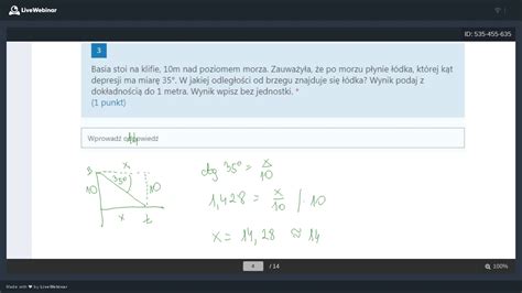 Om Wienie Sprawdzianu Online Z Trygonometrii Youtube