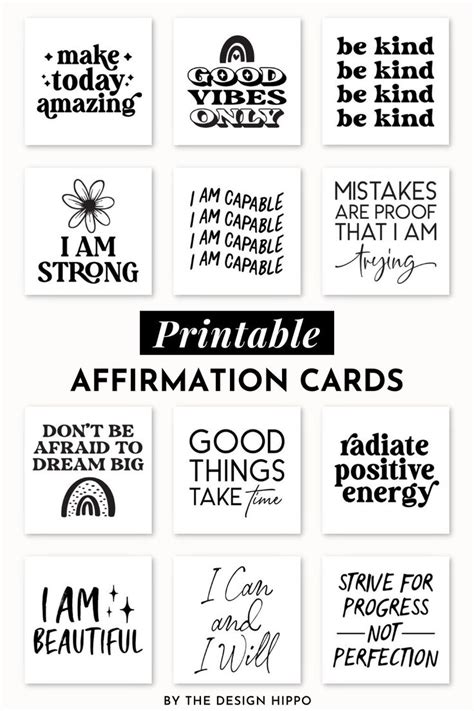 Are You Looking For Printable Affirmation Cards Work Towards Your