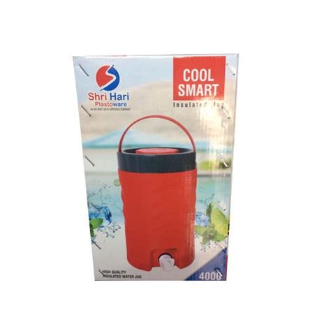 Plastic Black And Red Water Jug Campers Capacity 5 Litre At Rs 980