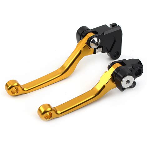 Gold Pivot Brake Clutch Levers For Yamaha Wr F Wr F Wr F