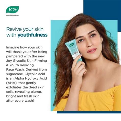 Joy Revivify Gllycalic Face Wash For Skin Firming Youth Reviving