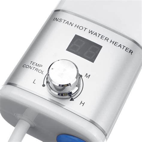 W Electric Tankless Water Heater Instant Hot Under Sink IPX Waterproof Alexnld