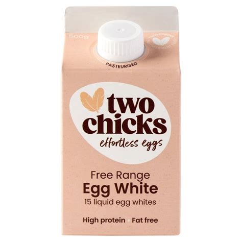 Two Chicks Liquid Egg White 500g From Ocado