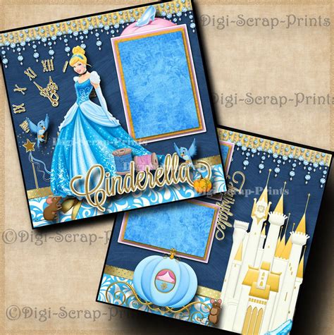 Disney Scrapbooking Layouts Disney Scrapbook Pages Premade Scrapbook