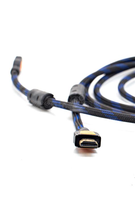 Hdmi Cable Stock Image Image Of Broadcasting Hdready