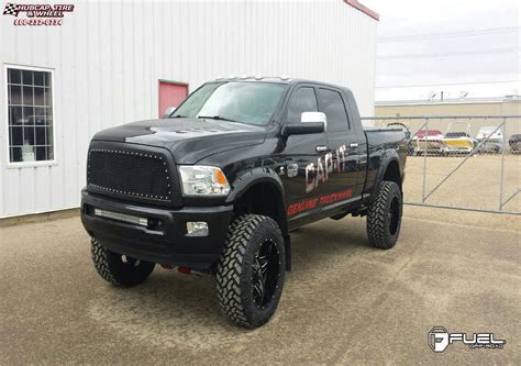 Dodge Ram 1500 Fuel Full Blown D254 Gloss Black And Milled 22 X 12