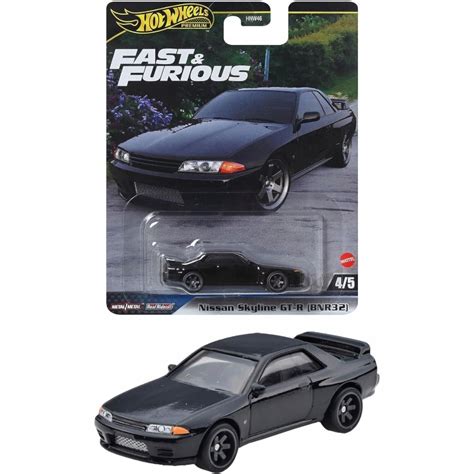 HOT WHEELS PREMIUM SZYBCY I WŚCIEKLI SAMOCHÓD NISSAN SKYLINE GT R BNR