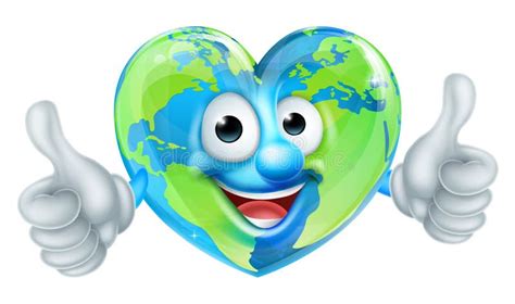 Cartoon Heart Thumbs Up Stock Illustrations Cartoon Heart Thumbs