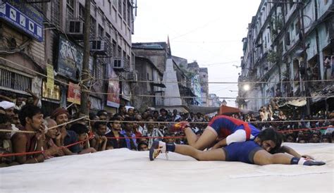 Amateur Women Wrestlers Bengal During Competition Editorial Stock Photo Stock Image Shutterstock
