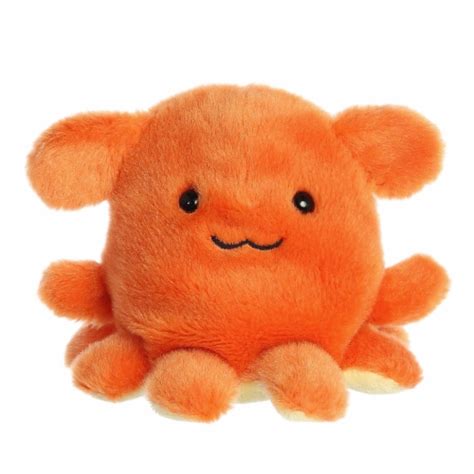 Aurora Mini Orange Palm Pals 5inch Ditsy Octopus Adorable Stuffed