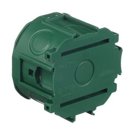 Подрозетник Schneider Electric для бетона d71х47 мм 5 вводов зеленый ...