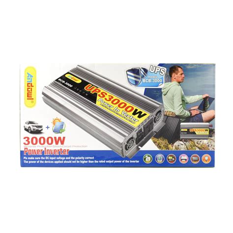 Andowl BCB 3000 Inverter Αυτοκινήτου Τροποποιημένου Ημιτόνου 3000W για