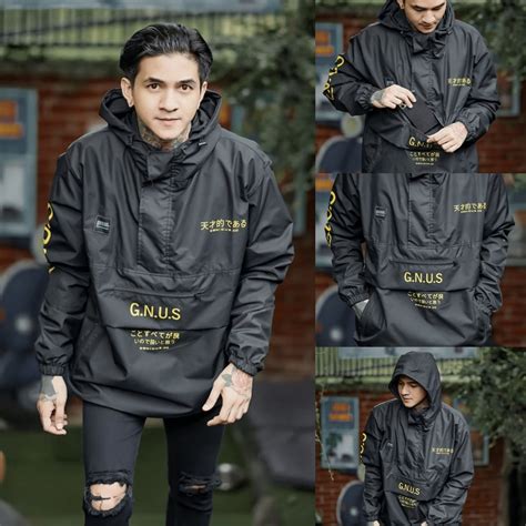 Jual Jaket Parasut Salvio Hexia XXL Casual Pria Waterproof Shopee