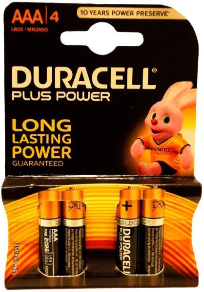 Batterien Micro Lr Aaa Mn Duracell Plus Kaufen Volksversand