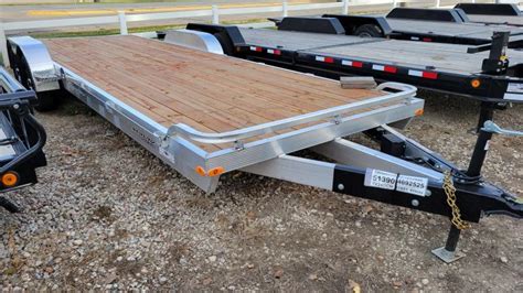 2023 Legend Trailers 7x24 Aluminum Tandem Axle Car Hauler Living