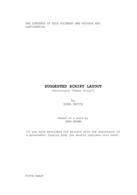 37 Creative Screenplay Templates And Screenplay Format Guide Templatelab