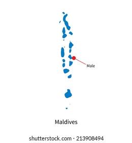 Maldives map svg