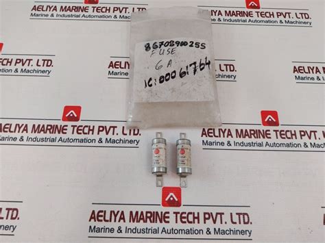 Gec Alsthom Tia6 Fuse Link 6 Amp - Aeliya Marine 