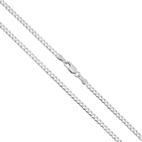 Joule Shop 10k Gold Chains Real Solid White Gold Chain