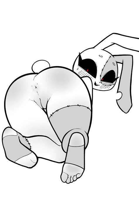 Rule 34 Absurd Res Anthro Anus Ass Black Sclera Blue Bow Blush Feet Female Five Nights At