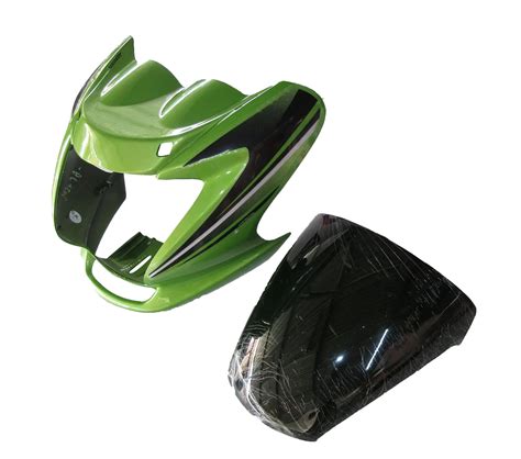 Head Light Visor Mask Hero Passion Pro Green Indian Bikes Spares