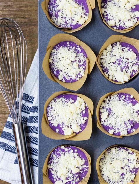 Ube Muffins Recipe Step By Step Photos The Unlikely Baker