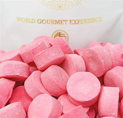 Sweetgourmet Pink Wintergreen Lozenges Canada Mints Bulk Candy 2lb Bag