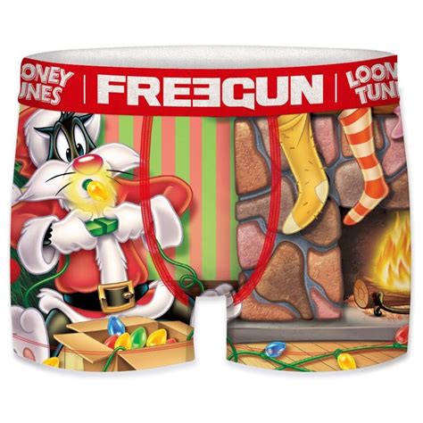 Freegun Er Pack Boxershorts Mann Looney Tunes Special Christmas