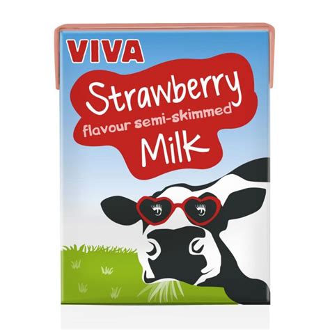 Viva Strawberry Milkshake Cartons 200ml 27 Pack