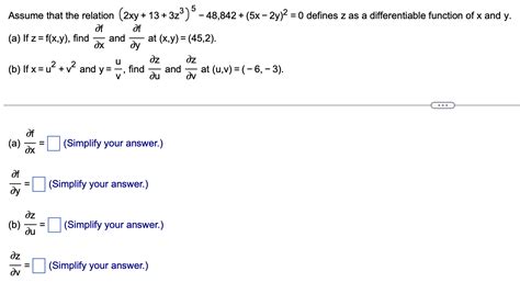 Solved Assume That The Relation