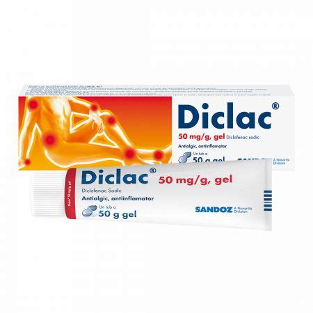 Diclac Gel 50 Mg G 50 G Sandoz Farmacia Tei Online