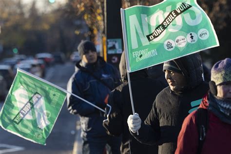 Grèves dans le secteur public Les acteurs en place La Presse