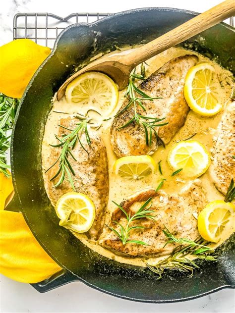 Lemon Rosemary Chicken A Creamy Comfort Food For A Weeknight Dinner